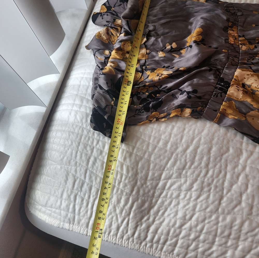 Hale Bob Gray and Gold Floral Jumpsuit - Picture 4 of 10